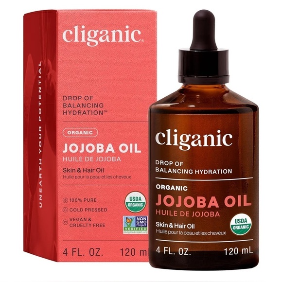 Cliganic Other - BNWT Cliganic USDA Organic Pure Jojoba Oil, 120mL